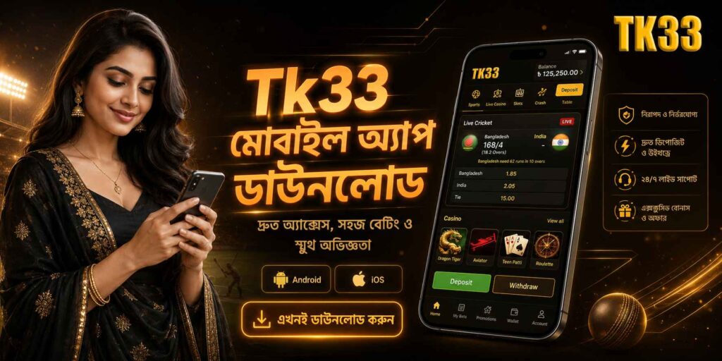 Tk33 মোবাইল অ্যাপ ডাউনলোড