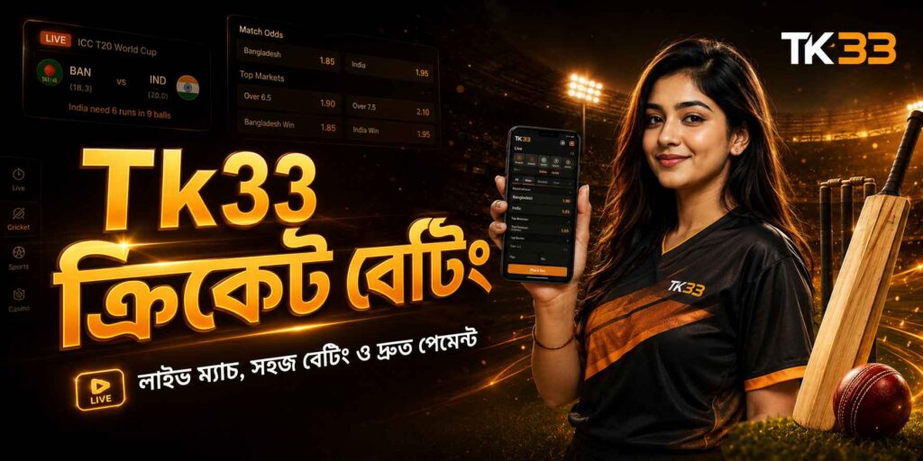 Tk33 ক্রিকেট বেটিং